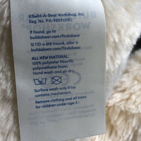 Build a Bear Workshop Lil Pudding Cub 15" Cream Beige Plush Bear Stuffed Animal - Picture 7 of 9